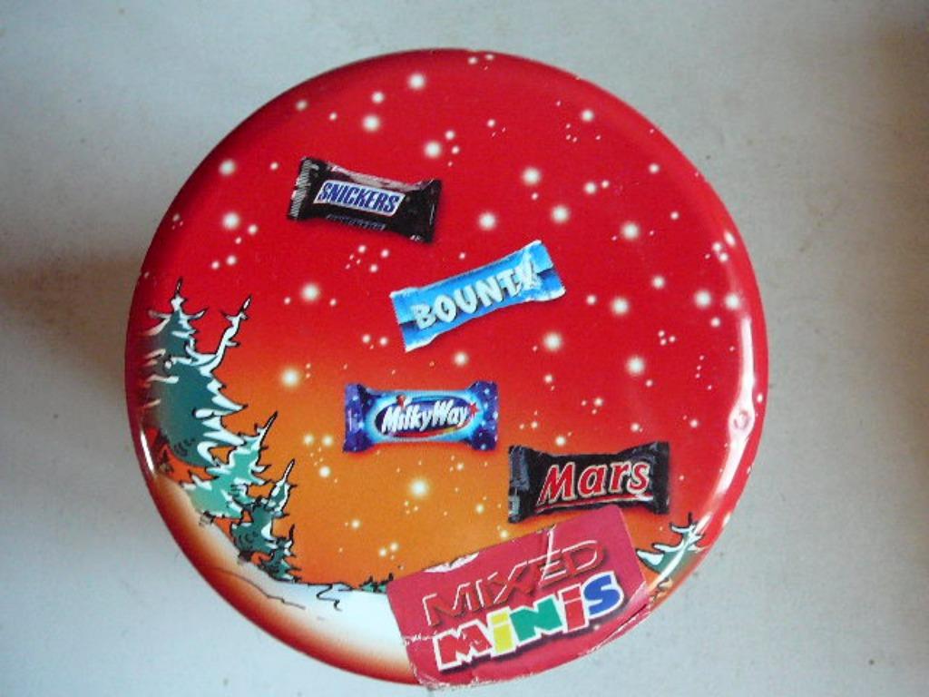 lege blikken doos kerst Mixed mini's, Verzamelen, Ophalen of Verzenden, Zo goed als nieuw, Overige, Overige merken
