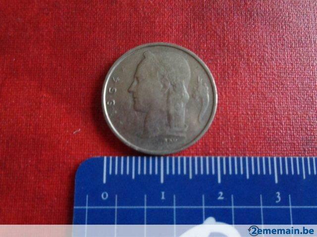 Pièces de monnaies. "BELGIQUE".  1 Franc., Envoi, Belgique