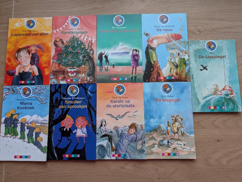 9 boekjes Leesleeuw - groep 5 / leerjaar 3, Ophalen of Verzenden, Gelezen, Paul van Loon, Fictie algemeen