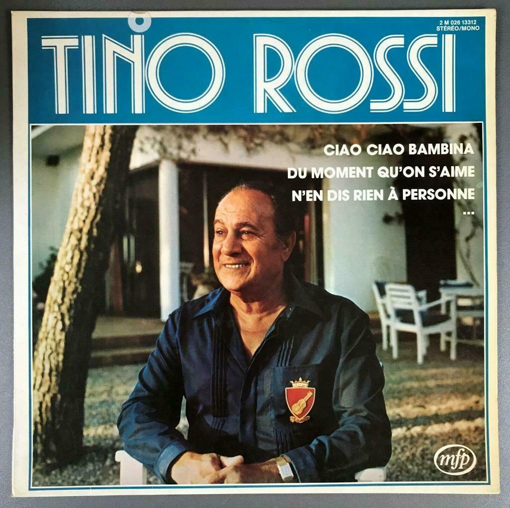 Vinyle de Tino Rossi: " Ciao ciao Bambina", Cd's en Dvd's, Vinyl | Overige Vinyl, Ophalen of Verzenden, Gebruikt