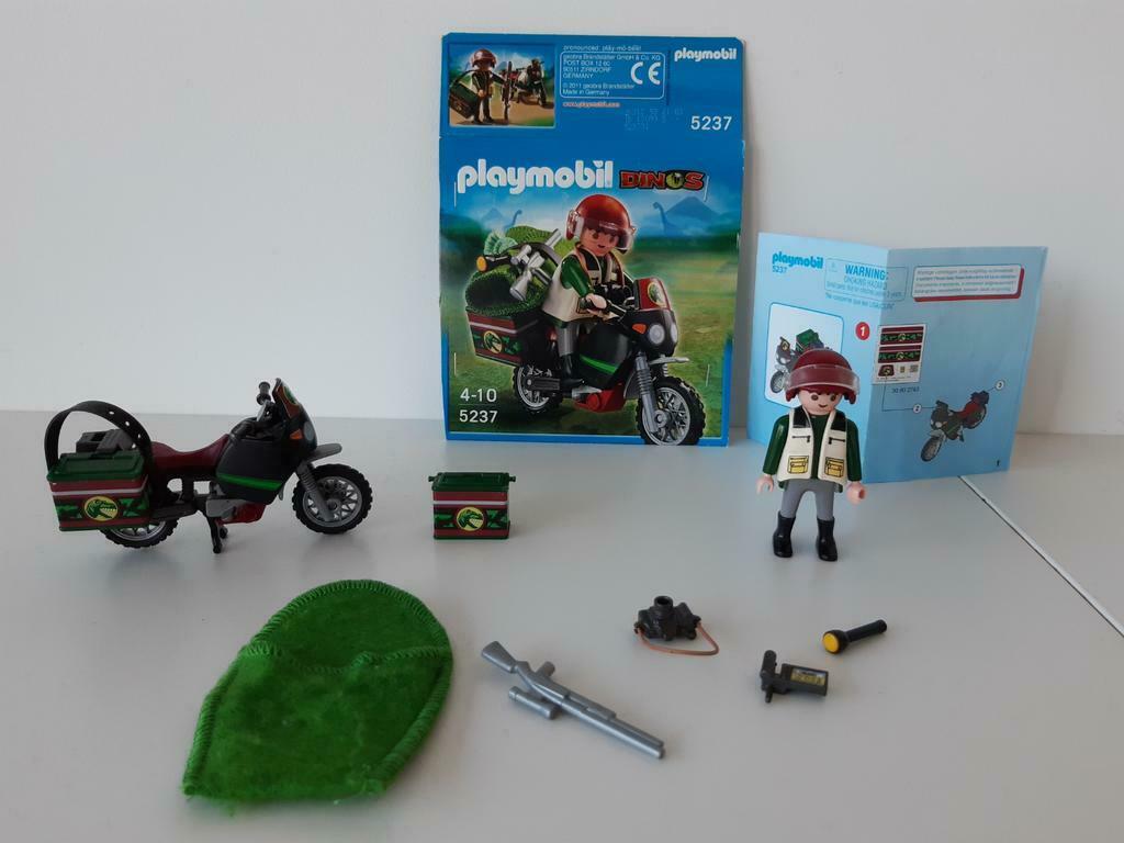 playmobil 5237: wetenschapper met moto, Enlèvement ou Envoi, Utilisé