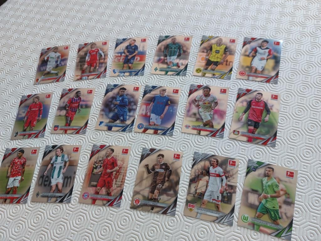Cartes Topps Bundesliga 2025, Enlèvement