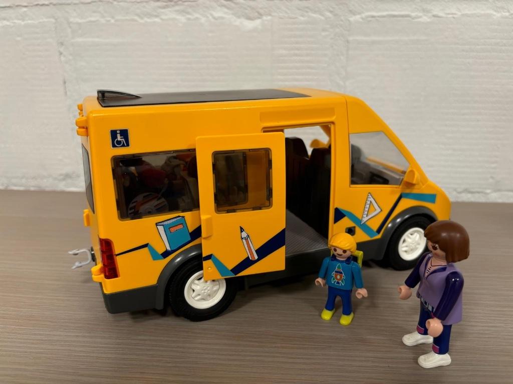 Playmobil - schoolbus, Enlèvement, Comme neuf, Ensemble complet