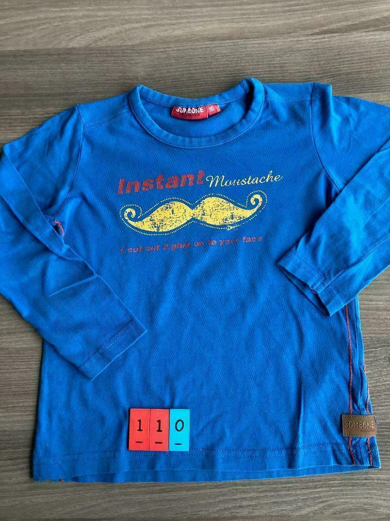 LS " instant Moustache "M 110 -verlaagde prijs, Kinderen en Baby's, Kinderkleding | Maat 110, Gebruikt, Ophalen of Verzenden, Someone