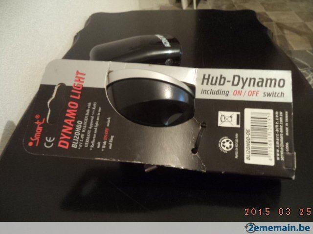 HUB Dynamo Smart dynamo light Lampe pour vélo emballée, Enlèvement, Neuf, Dynamo, Set d'éclairage