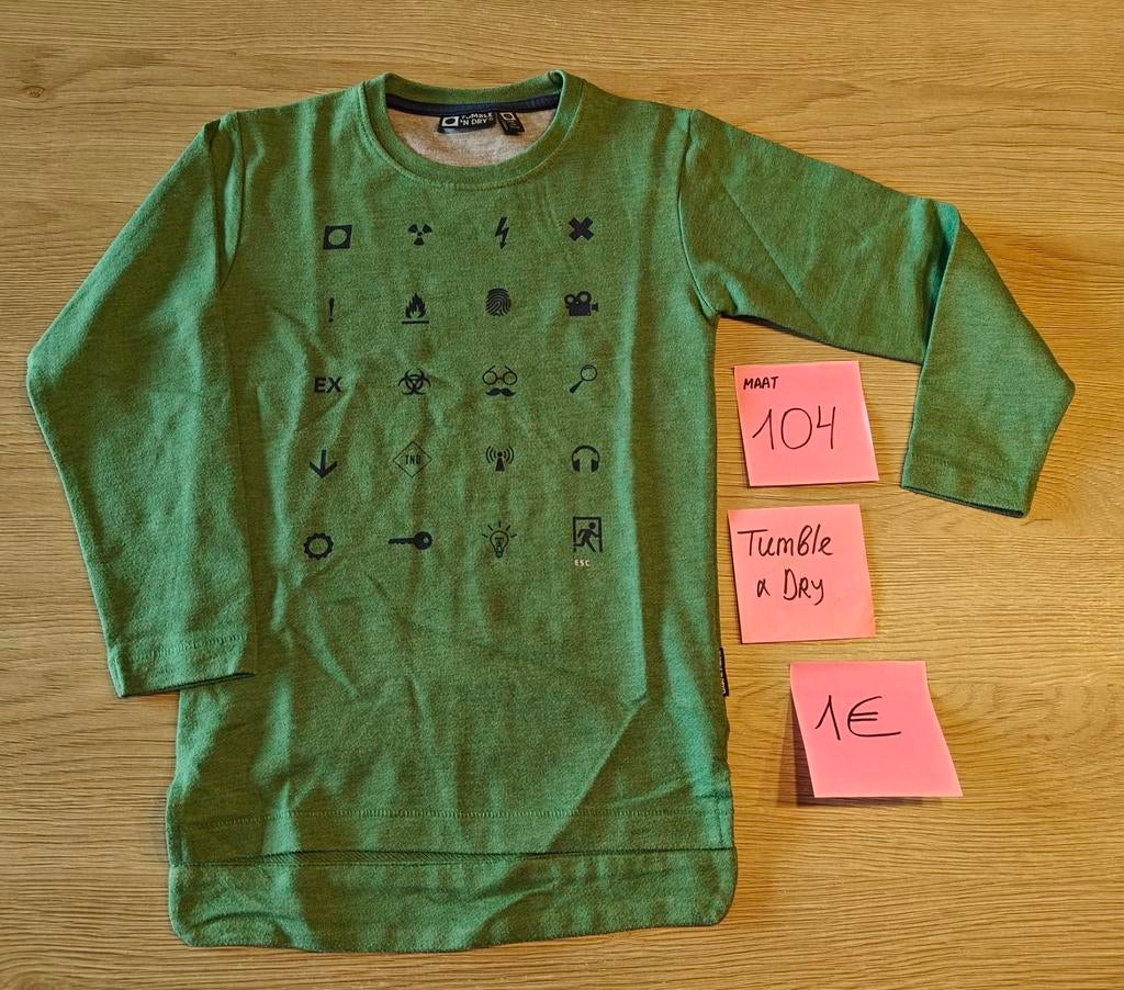 Pull jongen Tumble & Dry - maat 104, Tumble 'n Dry, Gebruikt, Trui of Vest, Ophalen of Verzenden