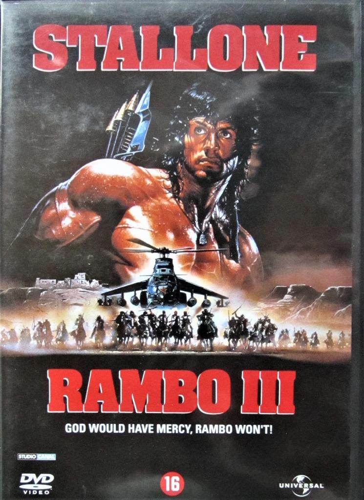 DVD ACTIE/OORLOG- RAMBO 3 (SYLVESTER STALLONE), Vanaf 16 jaar, Ophalen of Verzenden, Gebruikt, Actiethriller