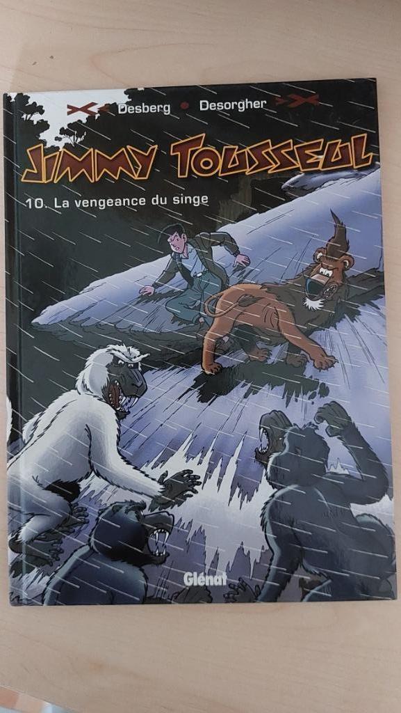 BD- Jimmy Tousseul, la vengeance du singe, Livres, BD, Une BD, Enlèvement, Comme neuf