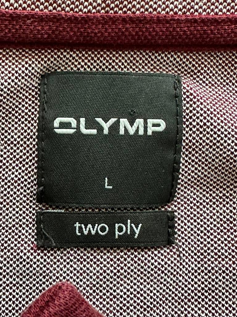 Polo Olymp en parfait état, Rouge, Enlèvement ou Envoi, Olymp, Taille 52/54 (L)