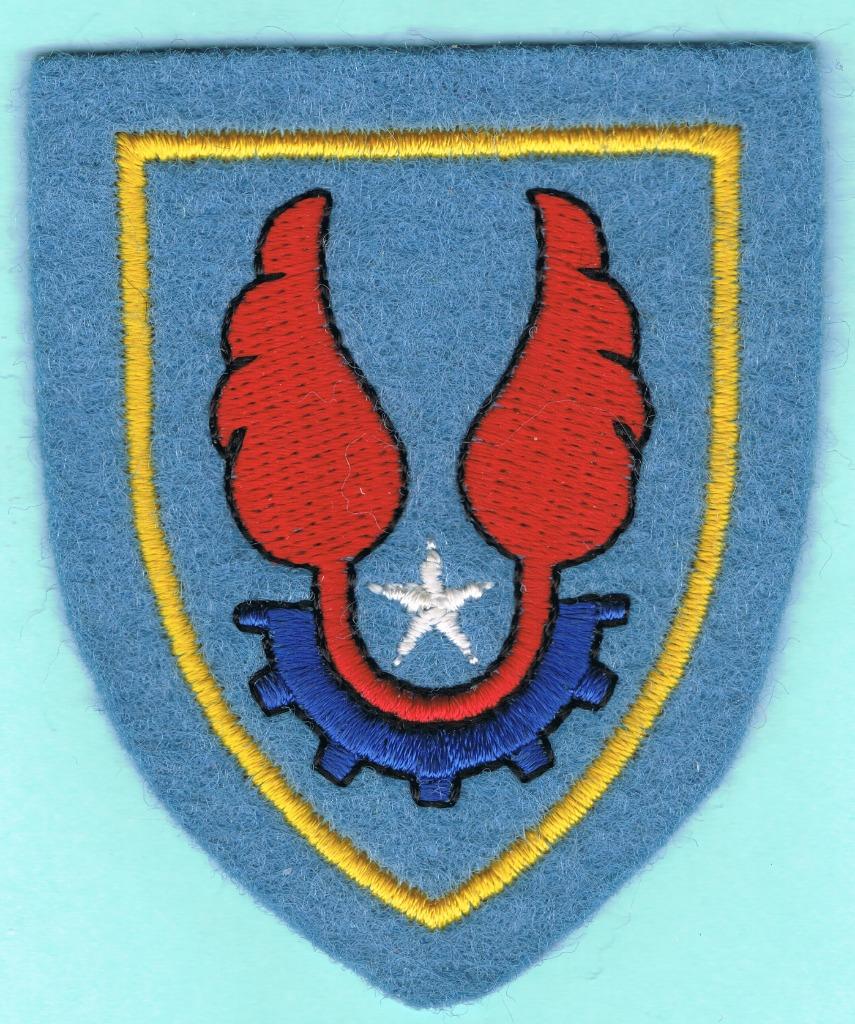 Belgian Air Force Sleeve Insignia ( MS35 ), Ophalen of Verzenden, Luchtmacht, Embleem of Badge