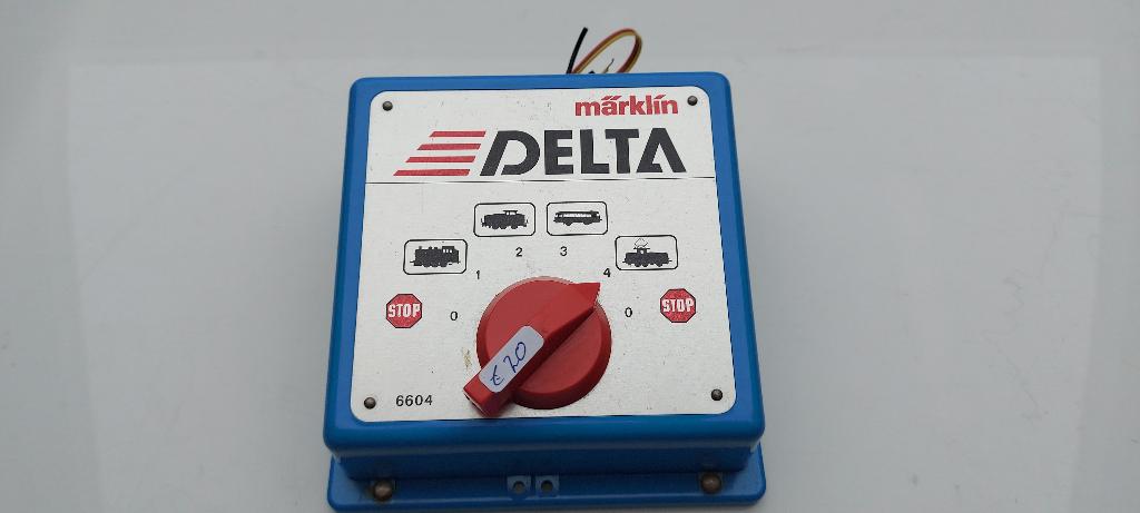 Marklin 6604 Delta besturing, Hobby en Vrije tijd, Ophalen of Verzenden, Zo goed als nieuw, Märklin, Transformator of Voeding