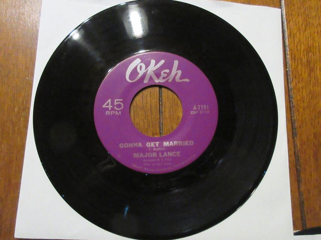 Major Lance - The matador / gonna get married   NM Okeh, Ophalen of Verzenden, Gebruikt, R&B en Soul