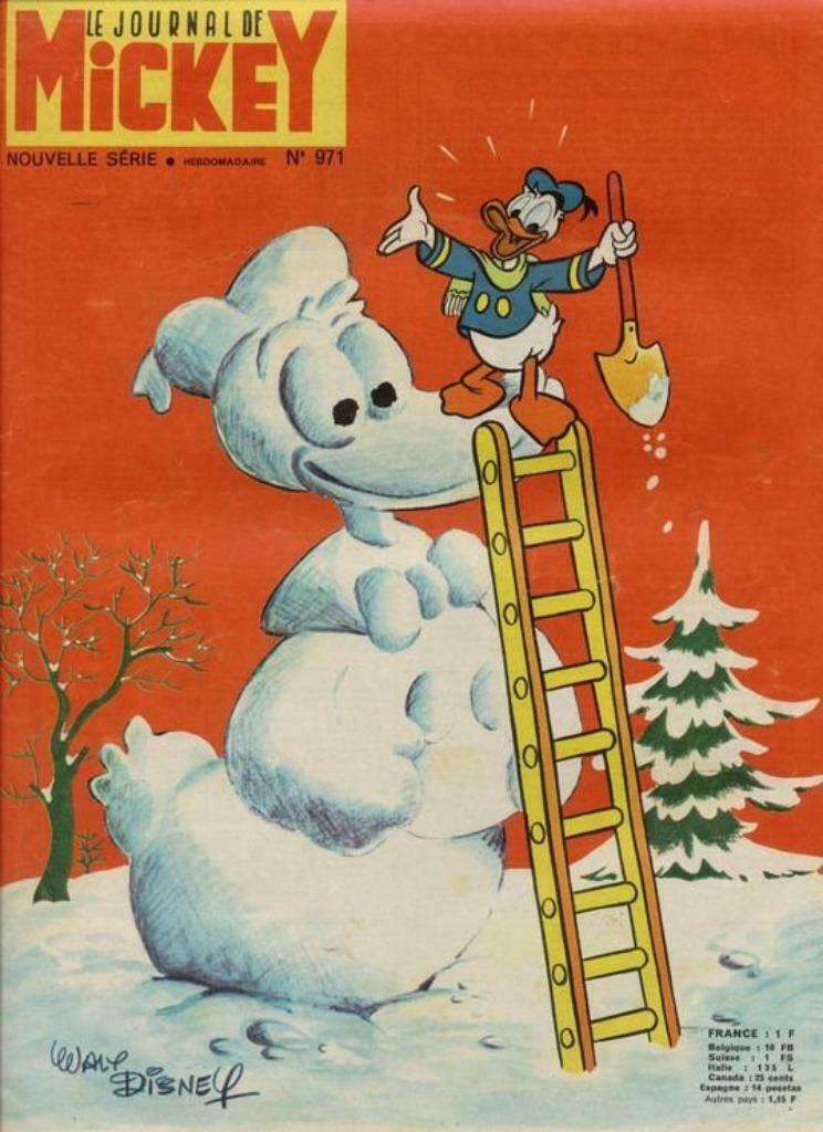 Le Journal De Mickey, Nouvelle Série 971, Enlèvement ou Envoi, Utilisé, Journal