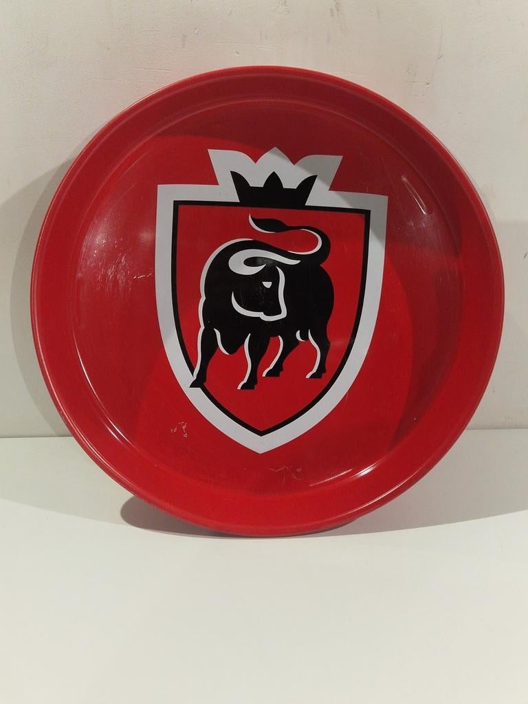 Jupiler dienblad  plateau , diameter 36 cm , hoogte 5,5 cm, Verzamelen, Ophalen of Verzenden, Zo goed als nieuw