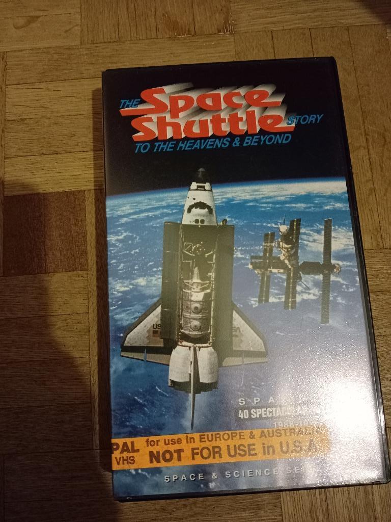 Cassette vhs space shuttle, Enlèvement ou Envoi