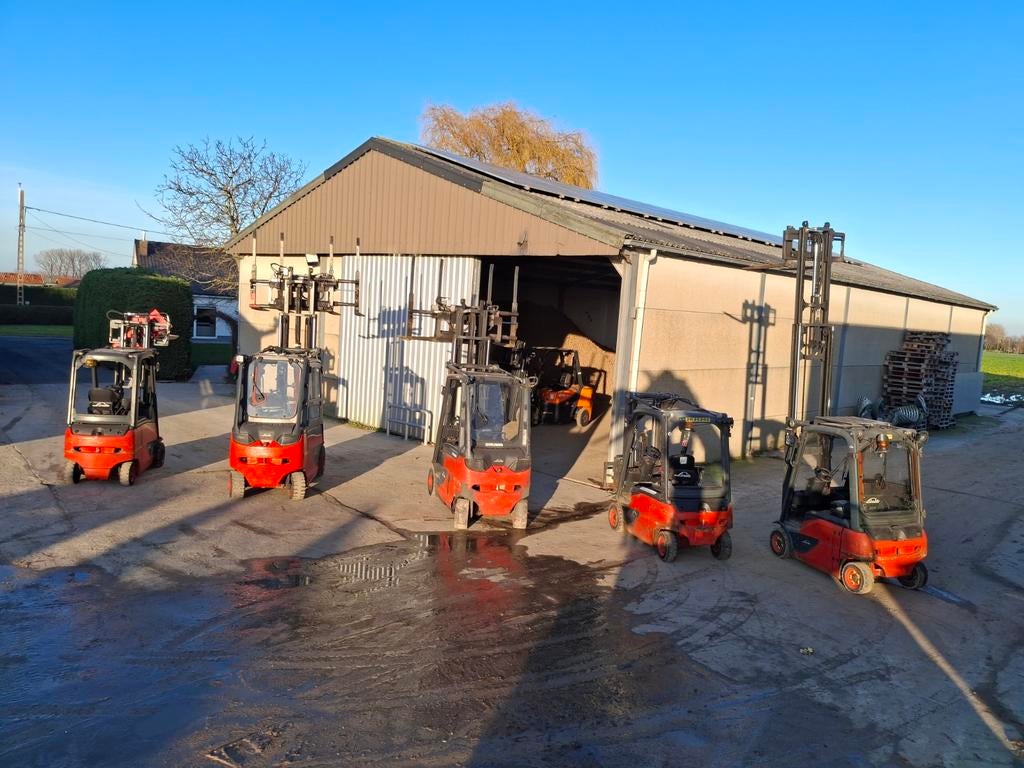 LINDE E30HL-01, E25HL-01,E16-02, voorzetapparatuur, Ophalen, Linde, Vergel105@hotmail.com