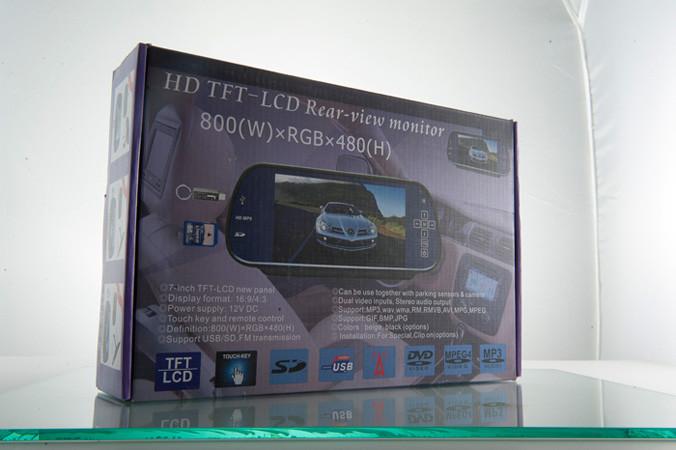 Universeel 7-inch Rearview Mirror/monitor NIEUW, Enlèvement ou Envoi, Neuf