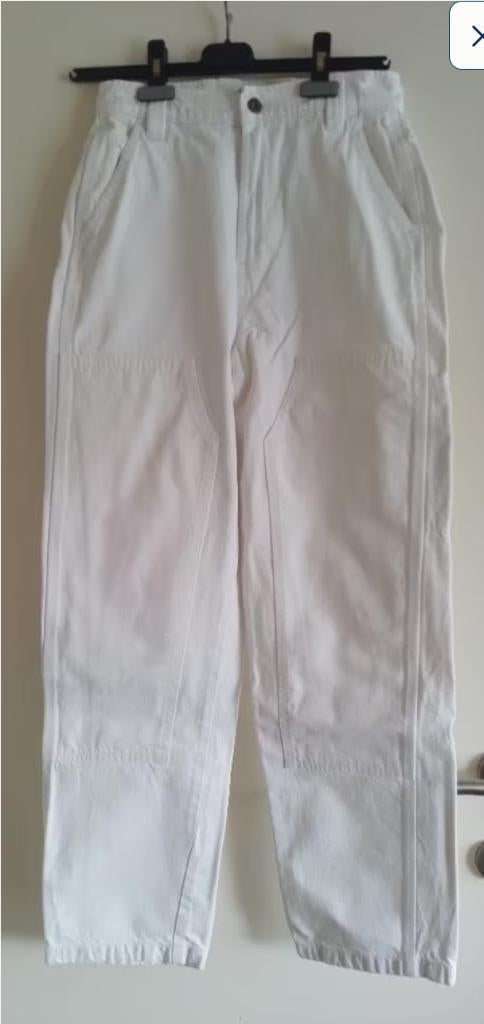 Carhartt broek, Vêtements | Hommes, Pantalons, Porté, Autres tailles, Blanc, Enlèvement ou Envoi
