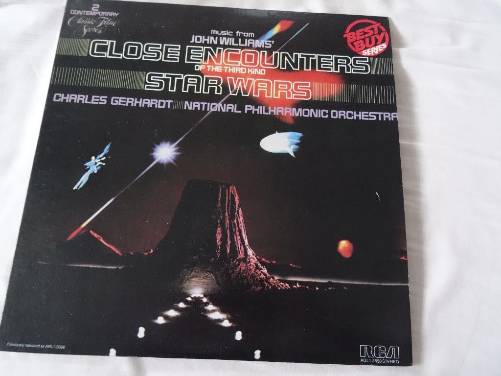 VINYL LP "STAR WARS"  close encounters of third kind, Ophalen, Zo goed als nieuw, 12 inch