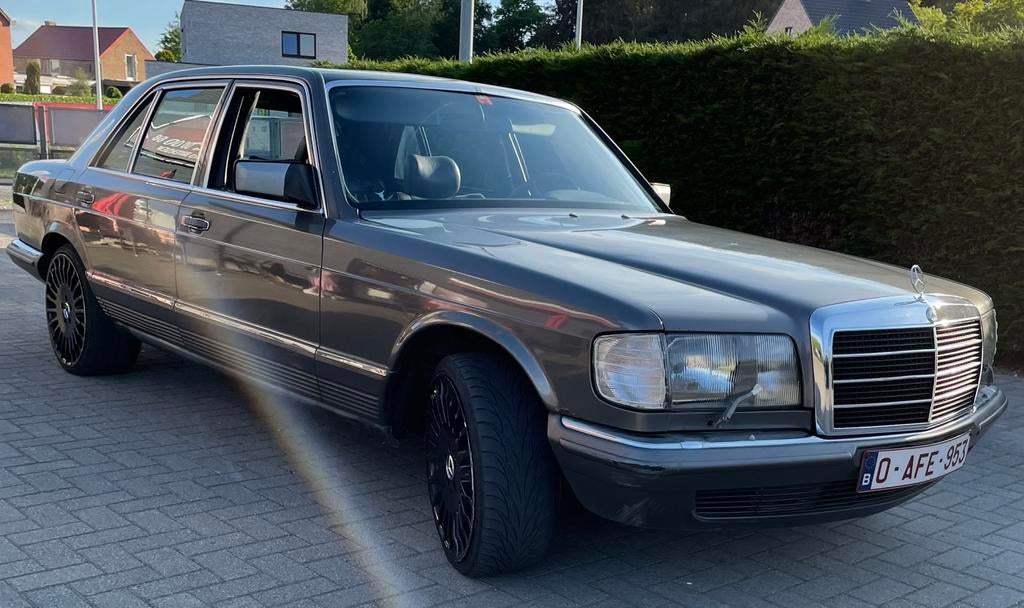 Mercedes 500 sel w126 full option lpg opendak airco 1982, Auto's, Automaat, 4 deurs, Achterwielaandrijving, 5000 cc