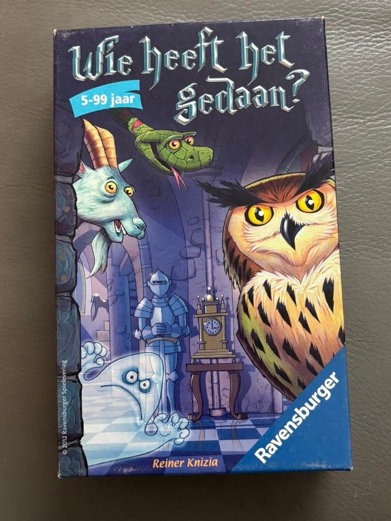 Wie heeft het gedaan - reisspel, Ophalen, Gebruikt