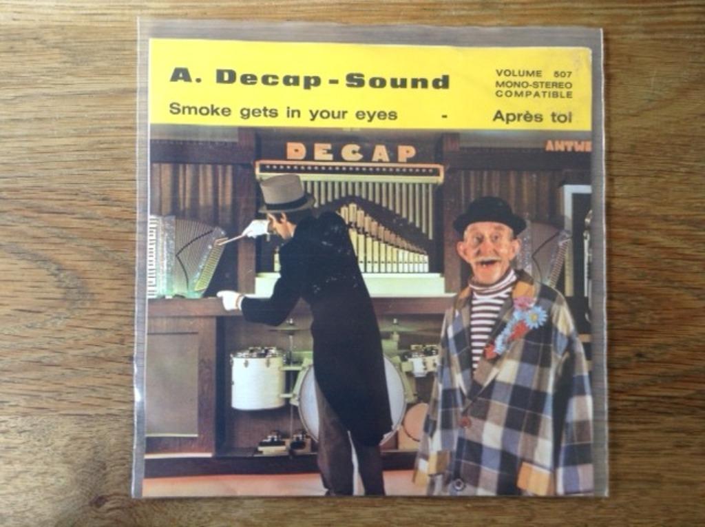 single decap organ antwerp, Enlèvement ou Envoi, 7 pouces, Autres genres, Single