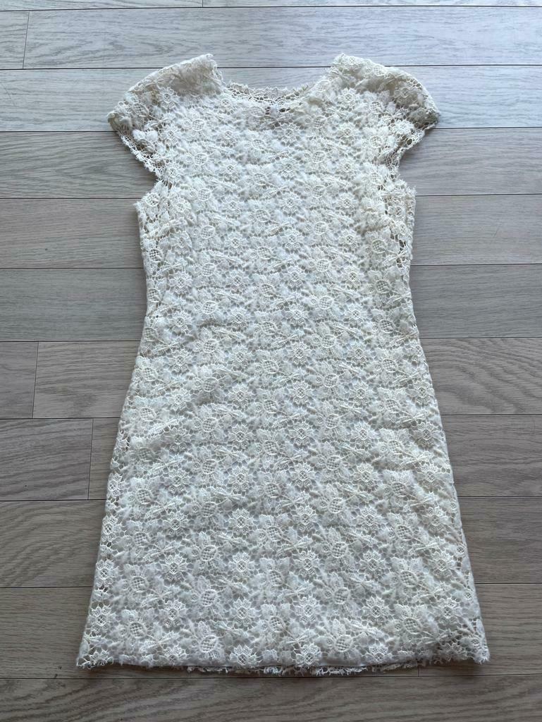 Ermanno Scervino jurk maat XS/S, Kleding | Dames, Beige, Ophalen of Verzenden, Zo goed als nieuw, Ermanno Scervino