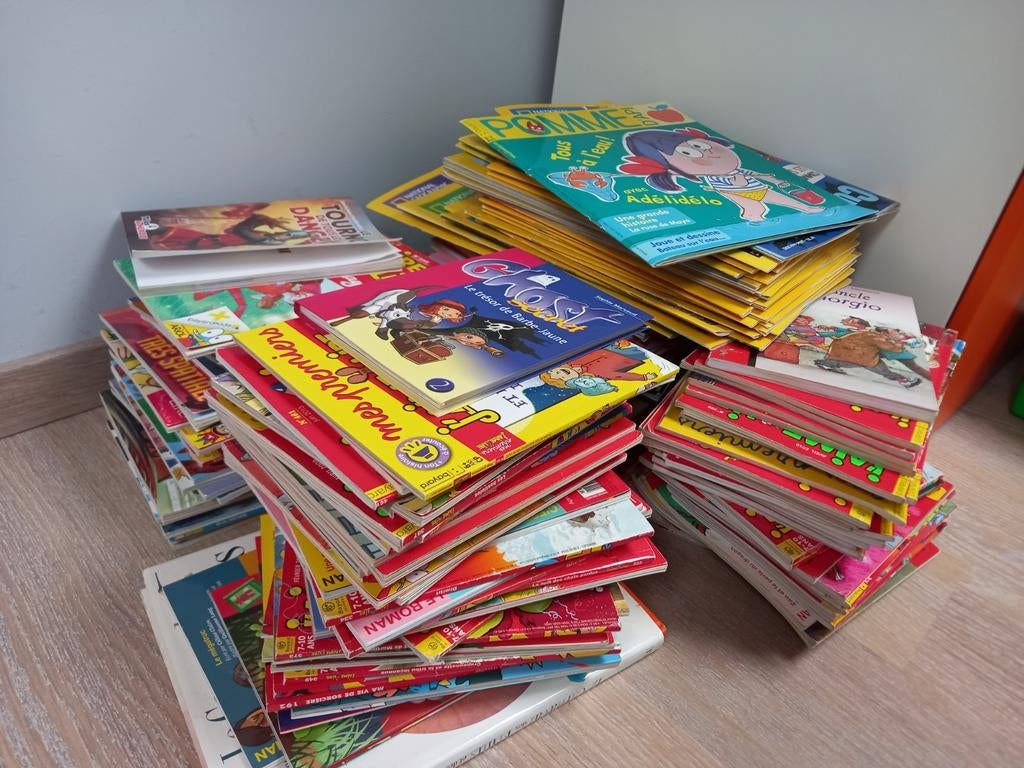 Gros lot de livres et revues enfants, Enlèvement
