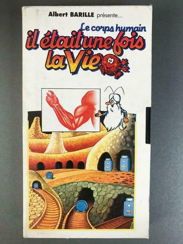 VHS Il était une fois la vie : Les muscles.., Tous les âges, Enlèvement ou Envoi, Utilisé, Dessin animé