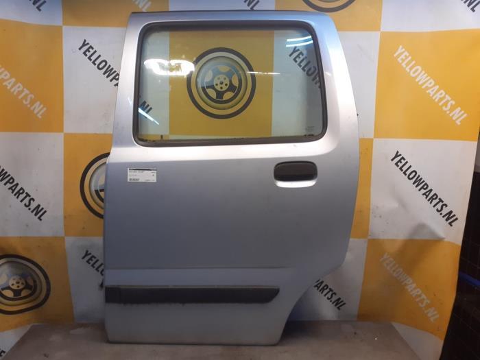 Portier 4Deurs links-achter van een Suzuki Wagon R+ (Z2S), Gebruikt, -, Deur, -