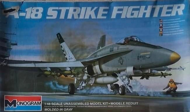 A-18 Strike Fighter 1/48 Monogram, Neuf, Enlèvement ou Envoi, Avion, Plus grand que 1:72