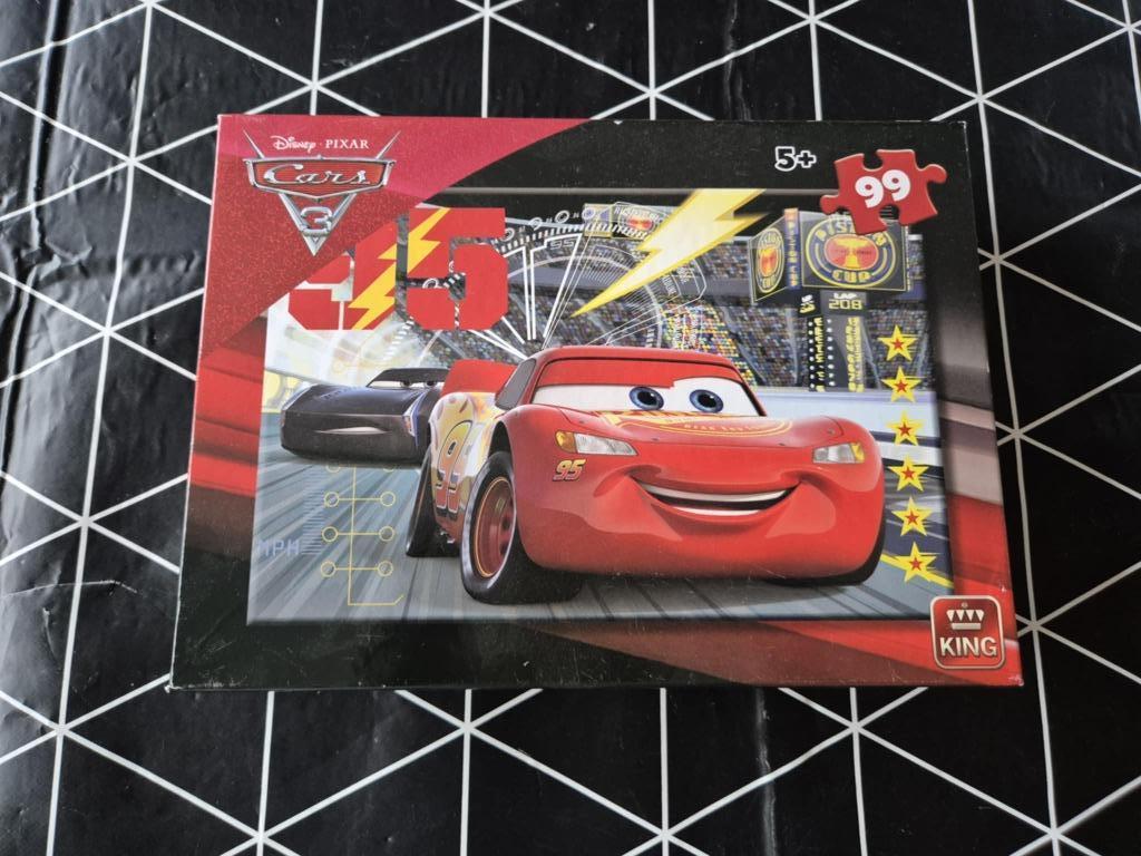 Puzzel - cars - 99 stuks - King, Kinderen en Baby's, Speelgoed | Educatief en Creatief, Ophalen of Verzenden