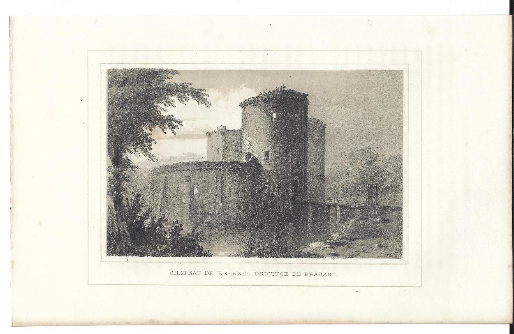 1844 - kasteel van Beersel, Envoi