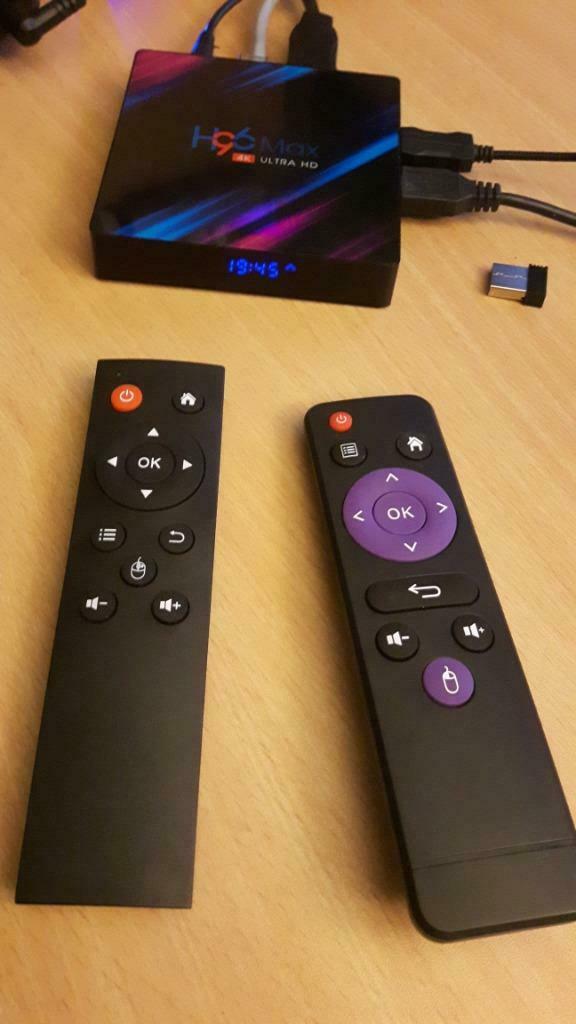 Smart box H96MAX 4K, Enlèvement ou Envoi, Comme neuf, Audio optique, Moins de 500 GB