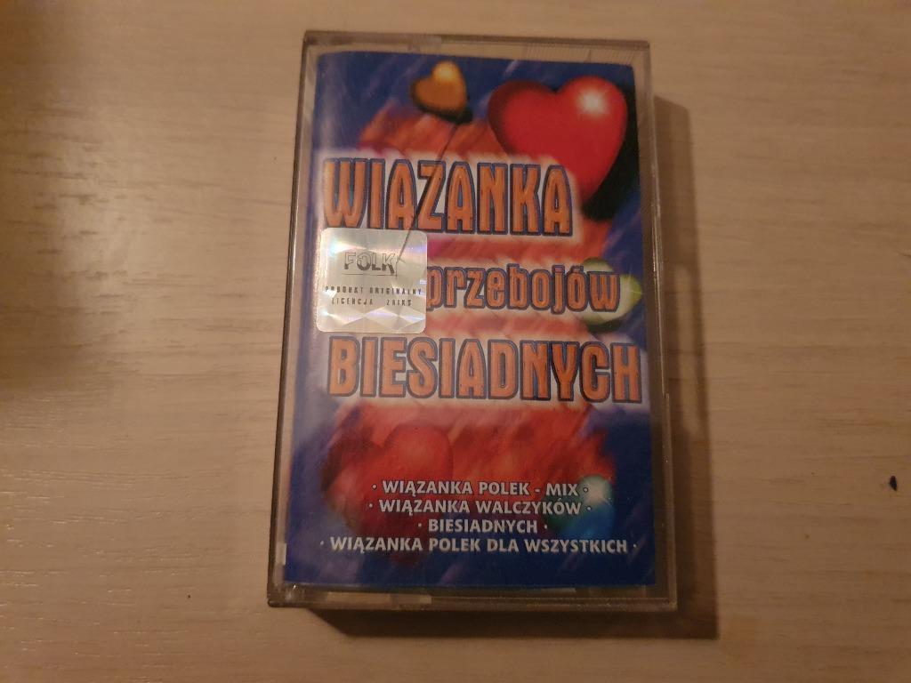 k7 audio Biesiadny Mix Przebojów Vol. 1, Enlèvement ou Envoi, Originale, Comme neuf, 1 cassette audio