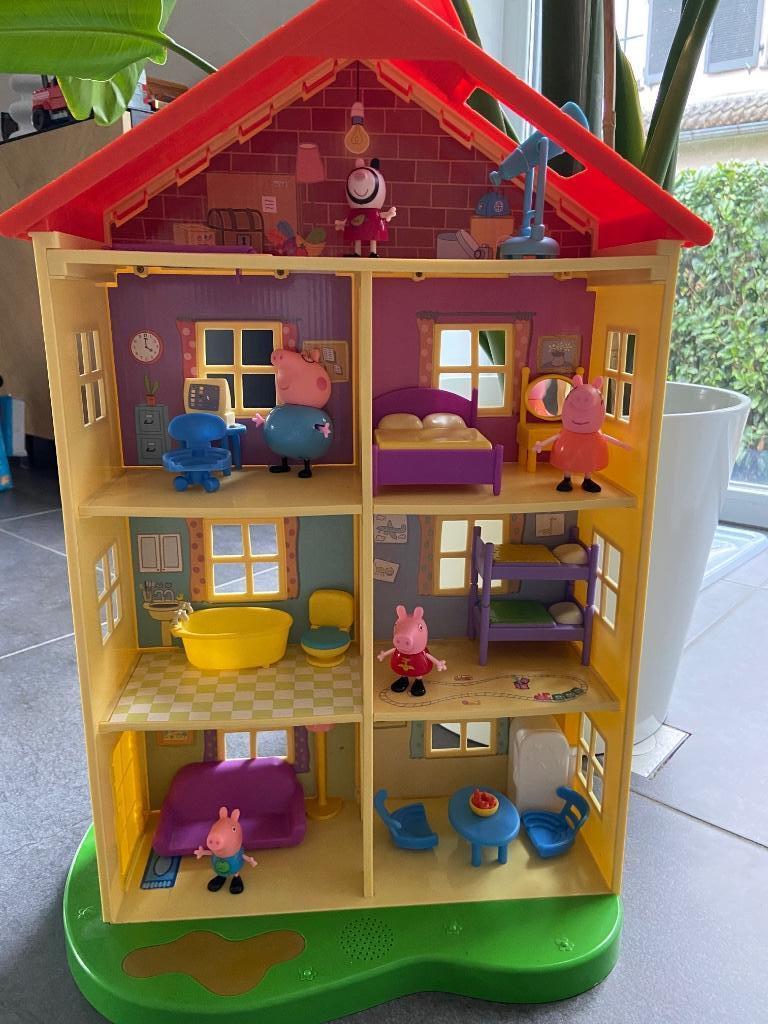 Peppa Pig Maison de poupée, Enlèvement, Comme neuf, Maison de poupées