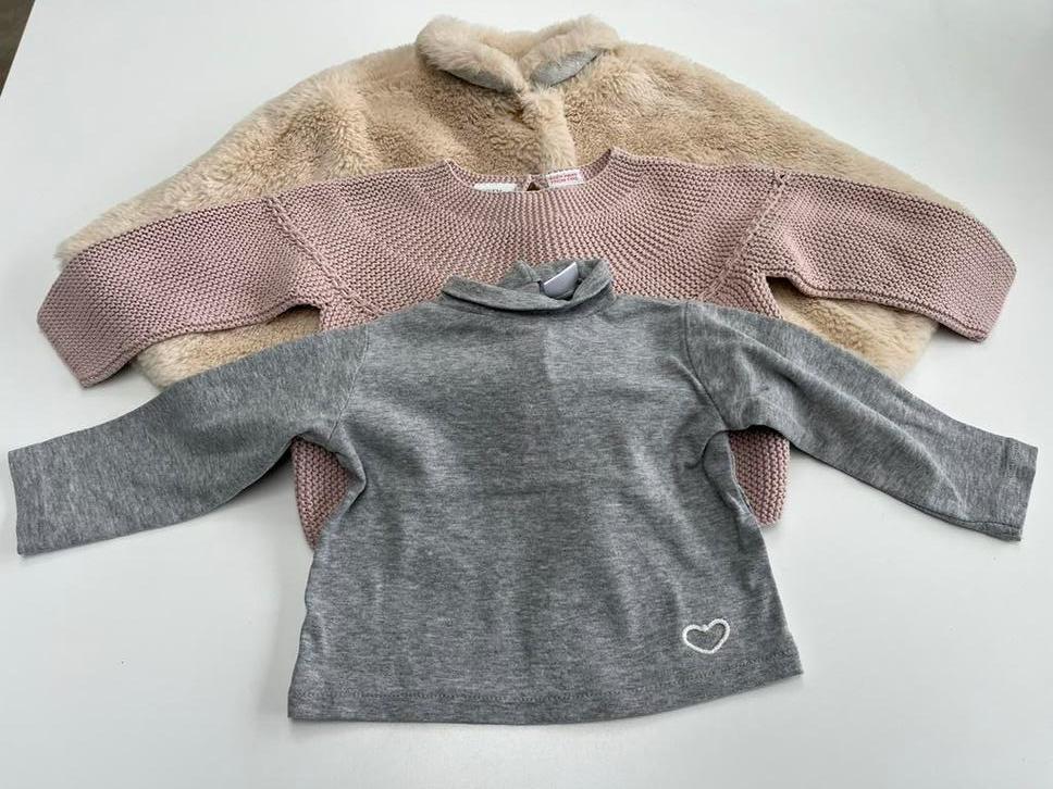 Veste ZARA BABY + deux pulls, Enlèvement ou Envoi, Comme neuf