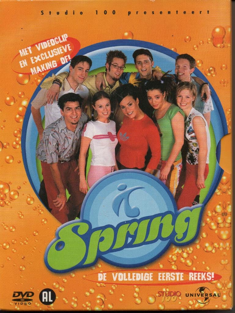 Spring Tienersoap Seizoen 1 volledig afl 1 - 26, Cd's en Dvd's, Dvd's | Kinderen en Jeugd, Nieuw in verpakking, Overige genres