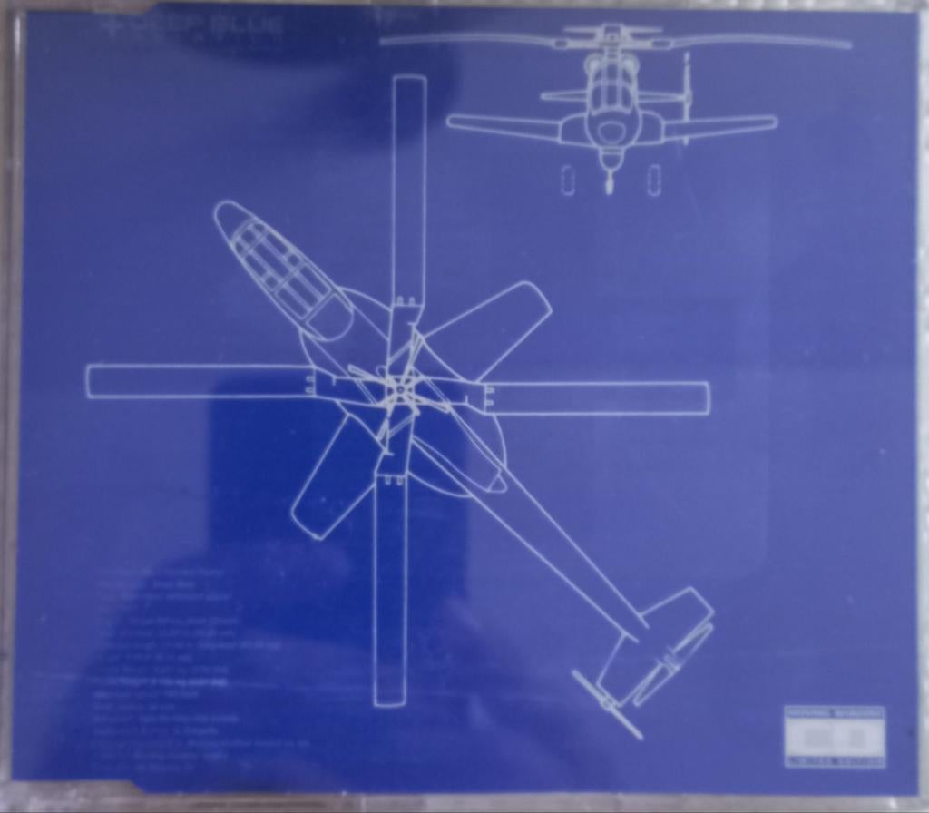 Deep Blue : Helicopter '97.  -  cd, maxi single, Cd's en Dvd's, Cd's | Dance en House, Ophalen of Verzenden, Zo goed als nieuw