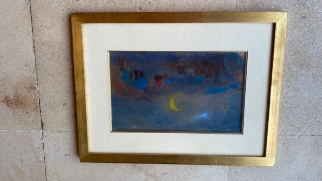Tableau/Peinture abstraite Armand Demeulemeester, Antiek en Kunst, Ophalen