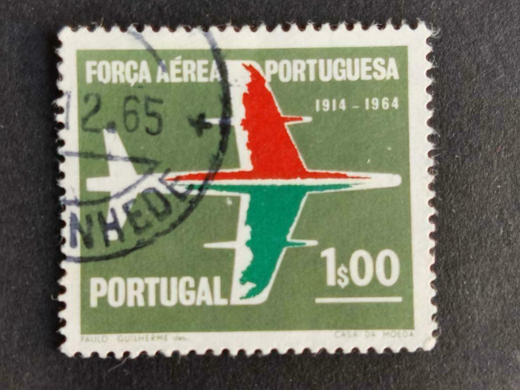 Portugal 1965 - vliegtuig - Portugese luchtmacht, Verzenden, Portugal, Gestempeld