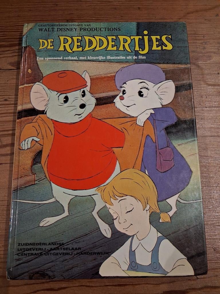 De reddertjes walt disney 1977, Boeken, Ophalen of Verzenden