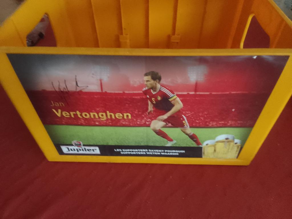 bac de rangement jupiler Diables rouges & Jan VERTONGHEN, Enlèvement ou Envoi, Utilisé, Jupiler