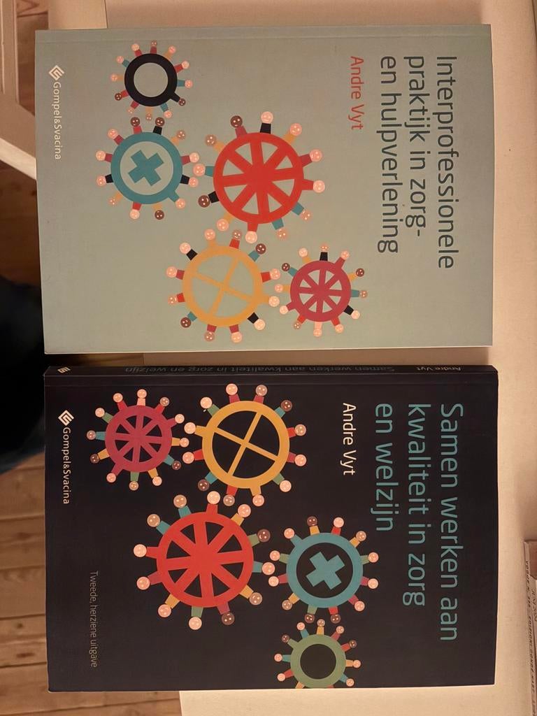 2 boeken Interdisciplinair samenwerken Andre Vyt, Ophalen of Verzenden, Gelezen, Hoger Onderwijs, Andre Vyt