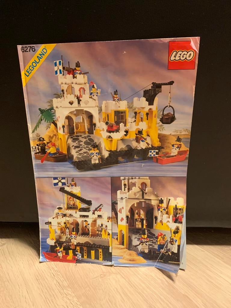 Lego handleiding set nr 6276, Enlèvement ou Envoi, Utilisé, Briques en vrac, Lego