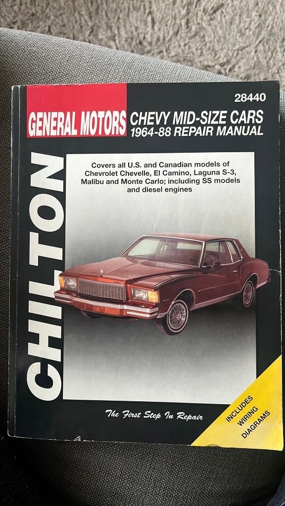 GM Chevy Repair Manual 1964-88 - Onderhoudshandleiding, Ophalen of Verzenden