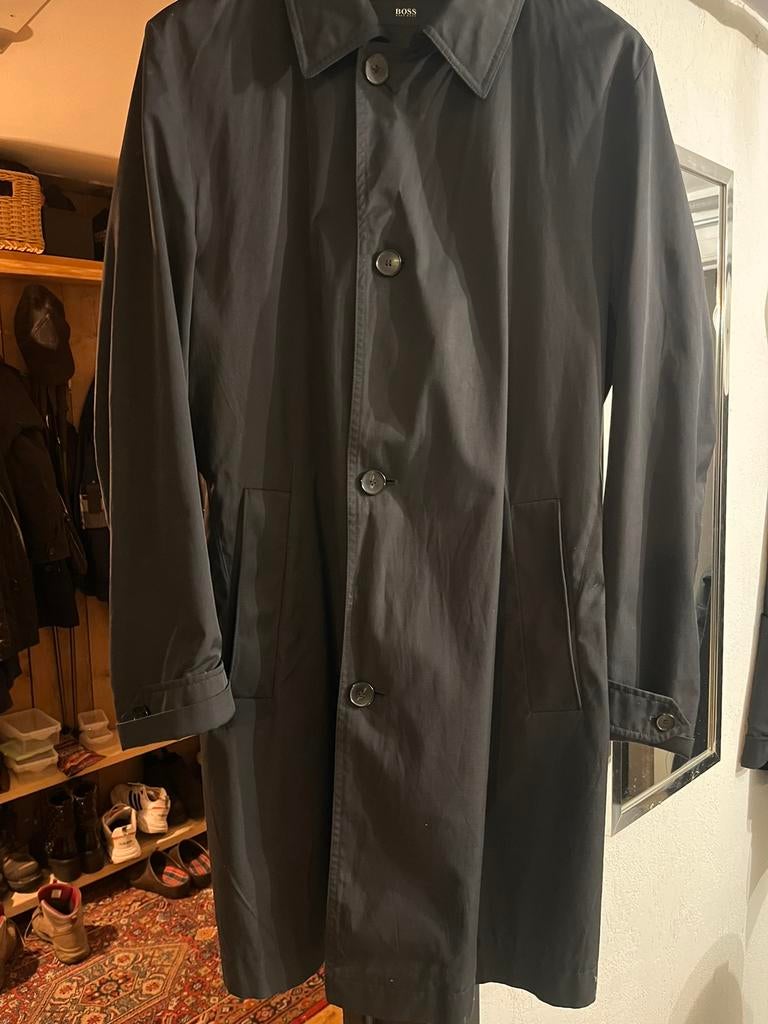Lange jas van Bugatti maat 54, Kleding | Heren, Ophalen of Verzenden, Zo goed als nieuw, Maat 52/54 (L), Bruin