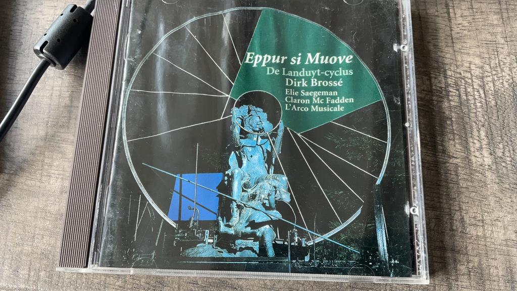 CD Brosse Dirk, ”eppur si muoveuo” goede  staat, Enlèvement ou Envoi, Comme neuf