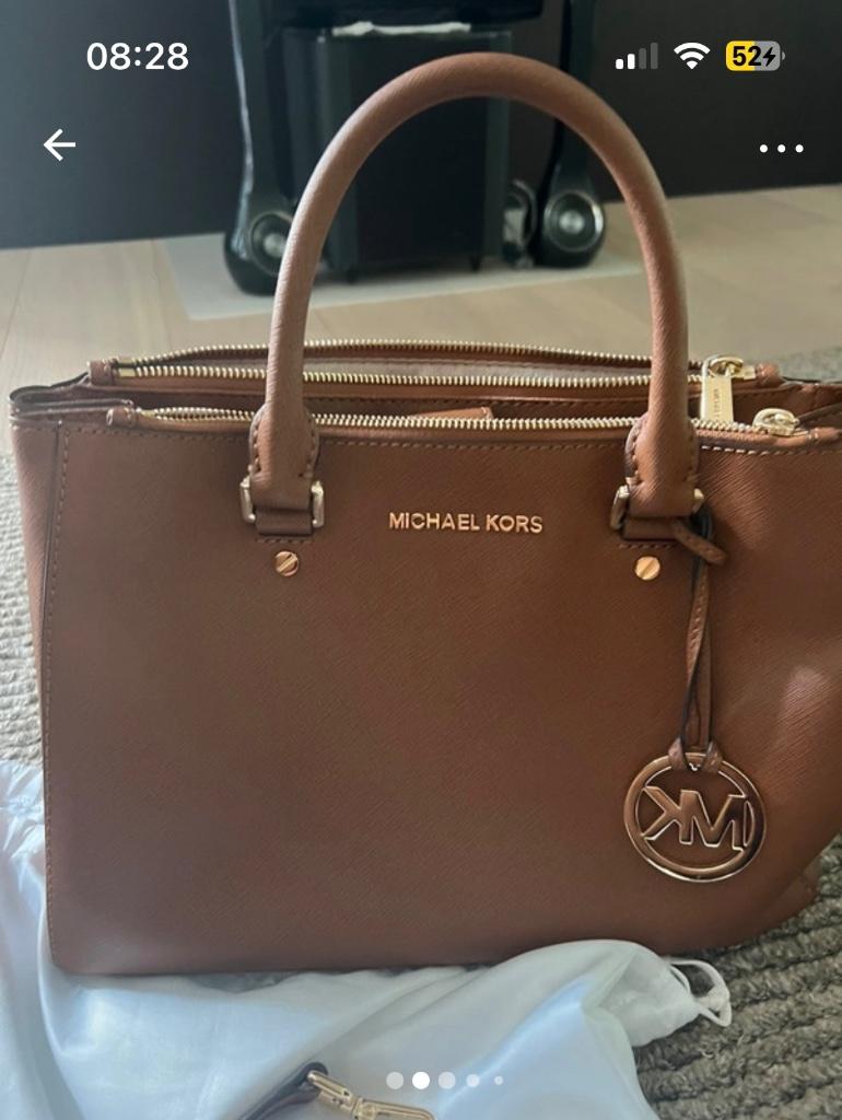 Handtas  Michael Kors, Ophalen, Zo goed als nieuw, Bruin, Handtas