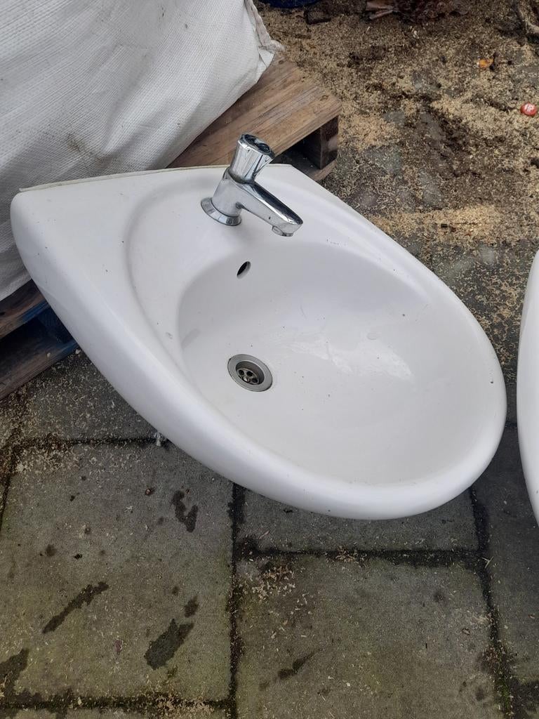 Lavabo, Huis en Inrichting, Ophalen, Gebruikt, Wasbak of Wastafel